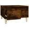 vidaXL Coffee Table Smoked Oak 55x55x36.5 cm Engineered Wood