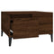 vidaXL Coffee Table Brown Oak 55x55x36.5 cm Engineered Wood