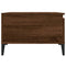 vidaXL Coffee Table Brown Oak 55x55x36.5 cm Engineered Wood
