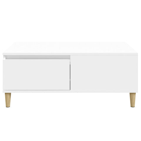 vidaXL Coffee Table White 90x50x36.5 cm Engineered Wood