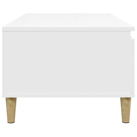 vidaXL Coffee Table White 90x50x36.5 cm Engineered Wood