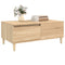 vidaXL Coffee Table Sonoma Oak 90x50x36.5 cm Engineered Wood