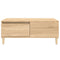 vidaXL Coffee Table Sonoma Oak 90x50x36.5 cm Engineered Wood