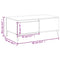 vidaXL Coffee Table White 90x50x36.5 cm Engineered Wood