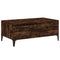 vidaXL Coffee Table Smoked Oak 90x50x36.5 cm Engineered Wood