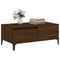 vidaXL Coffee Table Brown Oak 90x50x36.5 cm Engineered Wood