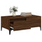vidaXL Coffee Table Brown Oak 90x50x36.5 cm Engineered Wood