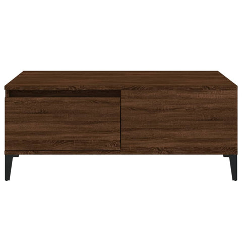vidaXL Coffee Table Brown Oak 90x50x36.5 cm Engineered Wood
