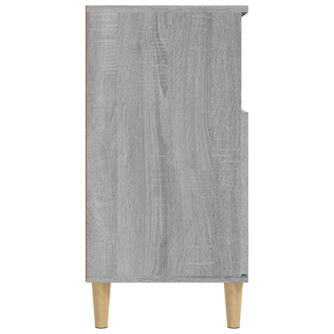 vidaXL Sideboard Grey Sonoma 60x35x70 cm Engineered Wood