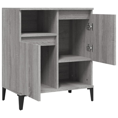 vidaXL Sideboard Grey Sonoma 60x35x70 cm Engineered Wood