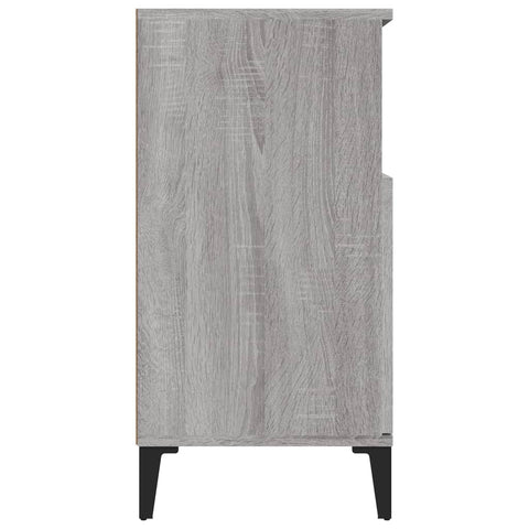 vidaXL Sideboard Grey Sonoma 60x35x70 cm Engineered Wood