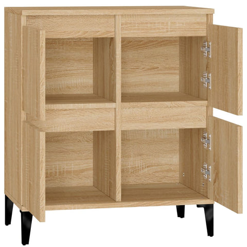 vidaXL Sideboard Sonoma Oak 60x35x70 cm Engineered Wood