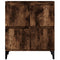 vidaXL Sideboard Smoked Oak 60x35x70 cm Engineered Wood