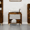 vidaXL Sink Cabinet Smoked Oak 58x33x60 cm Engineered Wood
