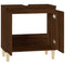 vidaXL Sink Cabinet Brown Oak 58x33x60 cm Engineered Wood