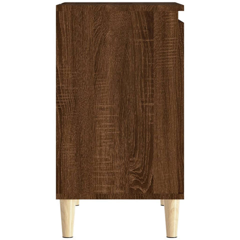 vidaXL Sink Cabinet Brown Oak 58x33x60 cm Engineered Wood