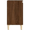 vidaXL Sink Cabinet Brown Oak 58x33x60 cm Engineered Wood