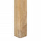 vidaXL Console Table 110x30x75 cm Solid Bleached Wood Mango