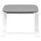 vidaXL Footstool Light Grey 51x41x40 cm Fabric