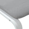 vidaXL Footstool Light Grey 51x41x40 cm Fabric