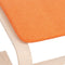 vidaXL Footstool Dark Yellow 51x41x40 cm Fabric
