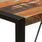 vidaXL Bar Table 110x55x110 cm Solid Wood Reclaimed