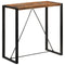 vidaXL Bar Table 110x55x110 cm Solid Wood Reclaimed