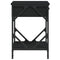 vidaXL Bedside Cabinet Black 40x42x60 cm Engineered Wood