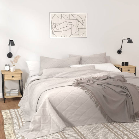 vidaXL Bedside Cabinets 2 pcs Sonoma Oak 40x42x60 cm Engineered Wood