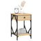 vidaXL Bedside Cabinets 2 pcs Sonoma Oak 40x42x60 cm Engineered Wood
