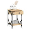 vidaXL Bedside Cabinets 2 pcs Sonoma Oak 40x42x60 cm Engineered Wood