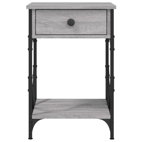 vidaXL Bedside Cabinets 2 pcs Grey Sonoma 40x42x60 cm Engineered Wood