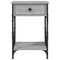 vidaXL Bedside Cabinets 2 pcs Grey Sonoma 40x42x60 cm Engineered Wood