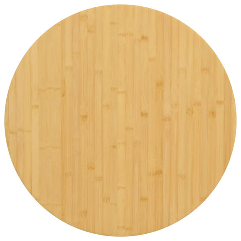 vidaXL Table Top Ø70x1.5 cm Bamboo