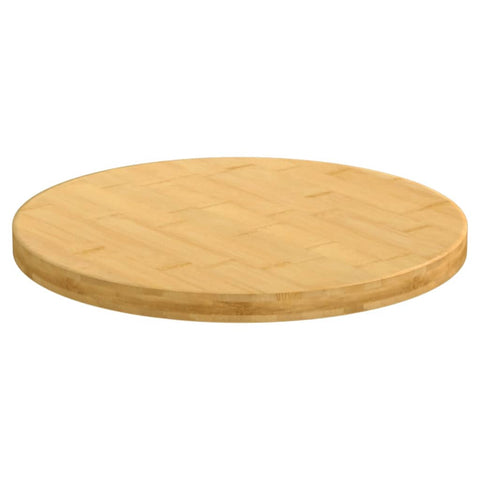 vidaXL Table Top Ø50x2.5 cm Bamboo