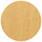 vidaXL Table Top Ø60x2.5 cm Bamboo
