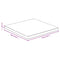 vidaXL Table Top 60x60x2.5 cm Bamboo