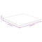 vidaXL Table Top 70x70x2.5 cm Bamboo