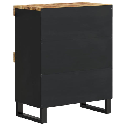 vidaXL Side Cabinet 60x33x75 cm Solid Wood Mango