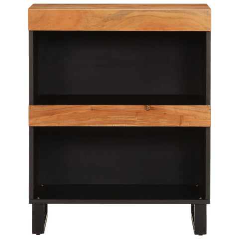 vidaXL Side Cabinet 60x33x75 cm Solid Wood Acacia
