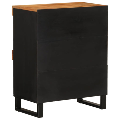 vidaXL Side Cabinet 60x33x75 cm Solid Wood Acacia