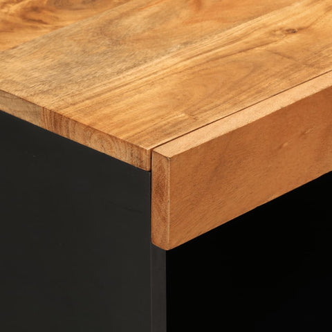 vidaXL Side Cabinet 60x33x75 cm Solid Wood Acacia