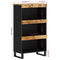 vidaXL Side Cabinet 60x33x107 cm Solid Wood Mango