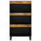 vidaXL Side Cabinet 60x33x107 cm Solid Wood Mango