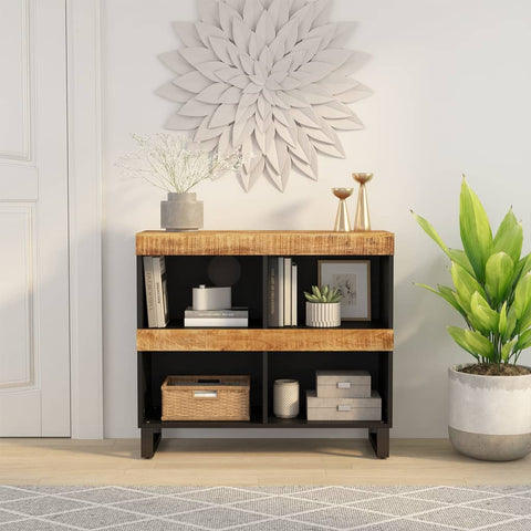 vidaXL Side Cabinet 85x33x75 cm Solid Wood Mango