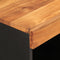 vidaXL Side Cabinet 85x33x75 cm Solid Wood Acacia