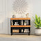 vidaXL Side Cabinet 85x33x75 cm Solid Wood Acacia