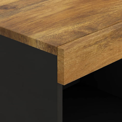 vidaXL Side Cabinet 85x33x75 cm Solid Wood Mango
