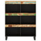 vidaXL Side Cabinet 85x33x107 cm Solid Wood Reclaimed