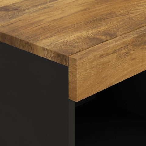 vidaXL Side Cabinet 85x33x107 cm Solid Wood Mango